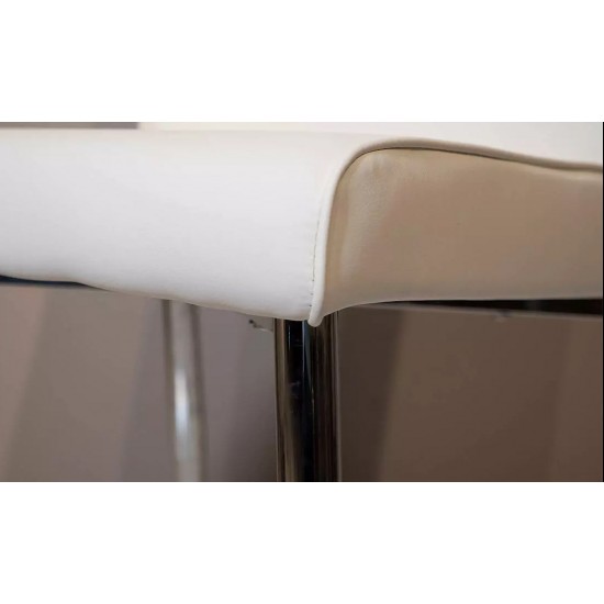 Стул Арно Металл сиденье Экокожа 460x580x885 кремовый 3