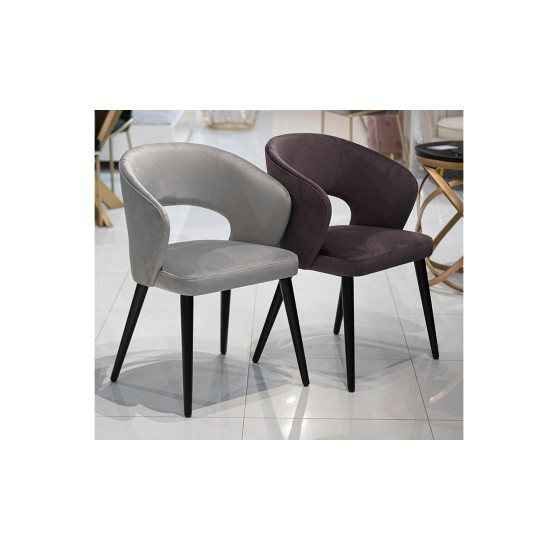 Стул Байрон сиденье ткань 550x450x800 бургунди 2