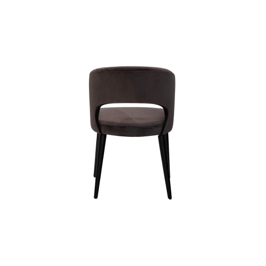 Стул Байрон сиденье ткань 550x450x800 бургунди 5