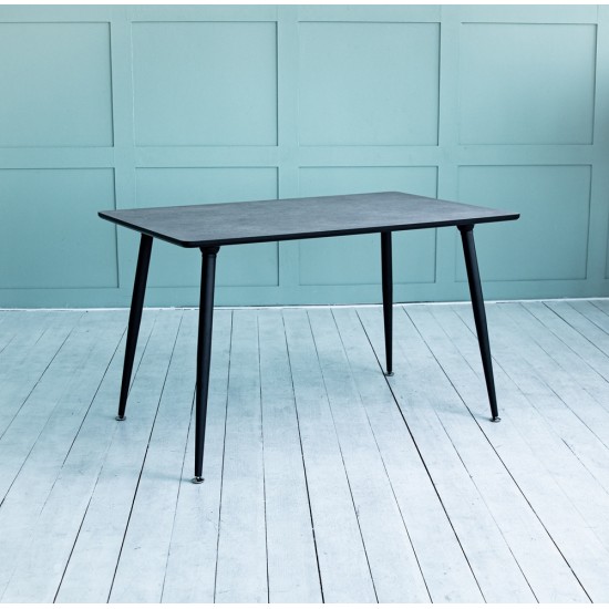 Стол прямоугольный обеденный кухонный Onto Джулиано 120 Луна 1