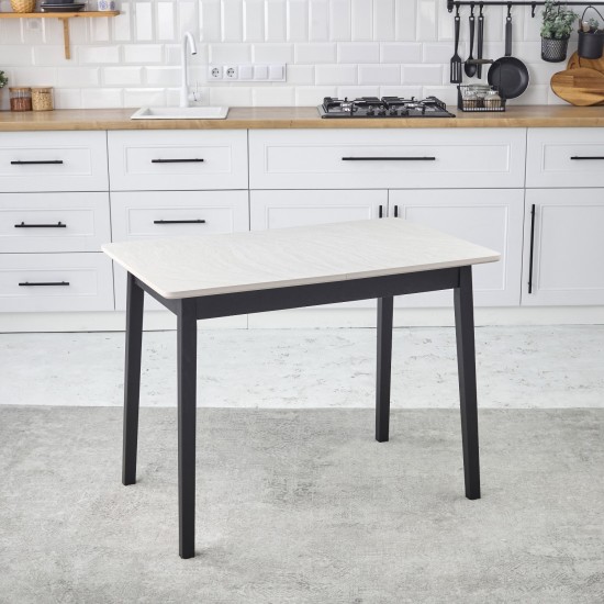 Стол прямоугольный кухонный Onto Антонио 100 Серо-бежевый 1