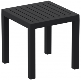 Стол садовый для шезлонга Siesta Ocean Side Table Черный