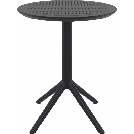 Стол садовый круглый Siesta Sky Folding Table 60 Черный 1