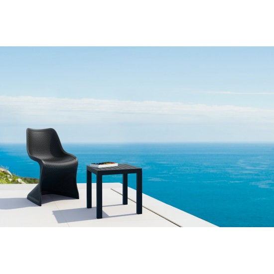 Стіл для шезлонгу Siesta Ocean Side Table Чорний 9