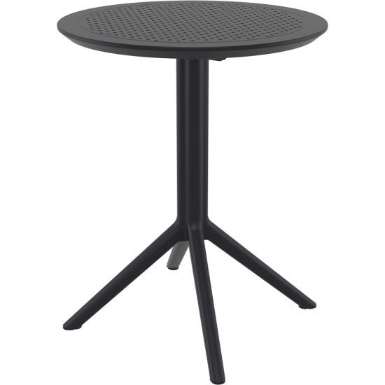 Стол садовый круглый Siesta Sky Folding Table 60 Черный 2