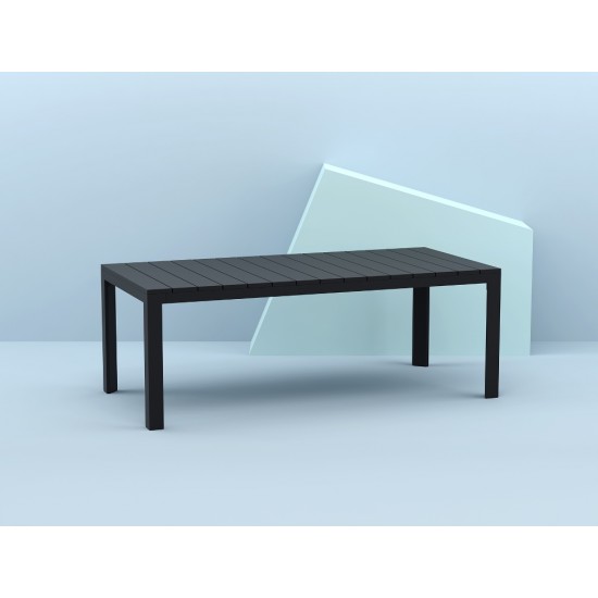 Стіл садовий Siesta Atlantic Table 210/280 Чорний 9