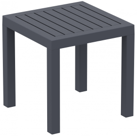 Стол садовый для шезлонга Siesta Ocean Side Table Темно-серый
