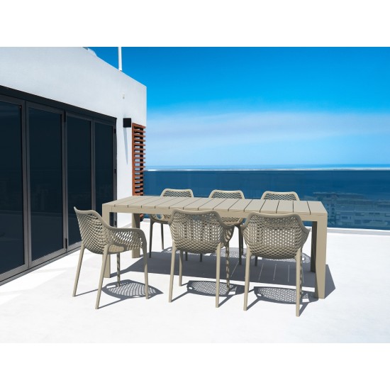 Стіл садовий Siesta Atlantic Table 210/280 Бежевий 12