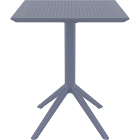 Стол садовый Siesta Sky Folding Table 60 Темно-серый