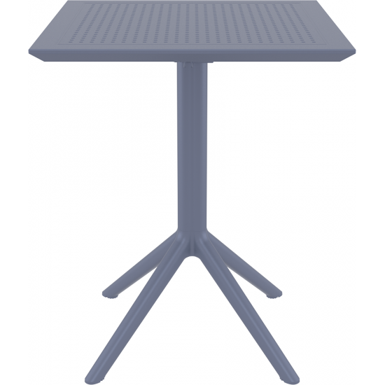 Стол садовый Siesta Sky Folding Table 60 Темно-серый 1