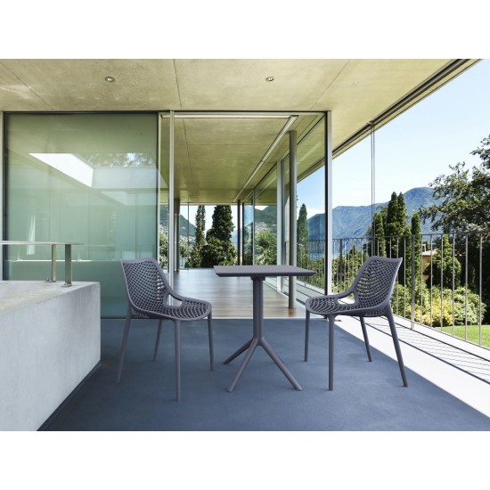 Стол садовый Siesta Sky Folding Table 60 Темно-серый 14