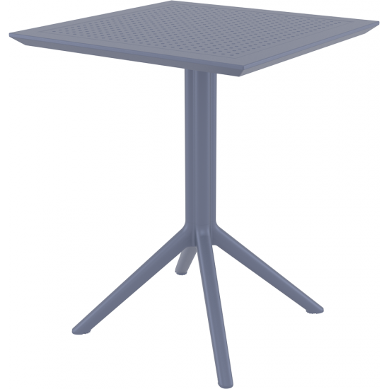 Стол садовый Siesta Sky Folding Table 60 Темно-серый 2