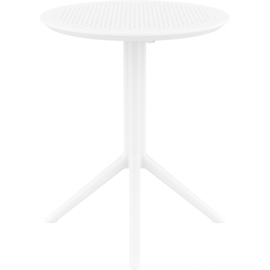 Стол садовый круглый Siesta Sky Folding Table 60 Белый 3