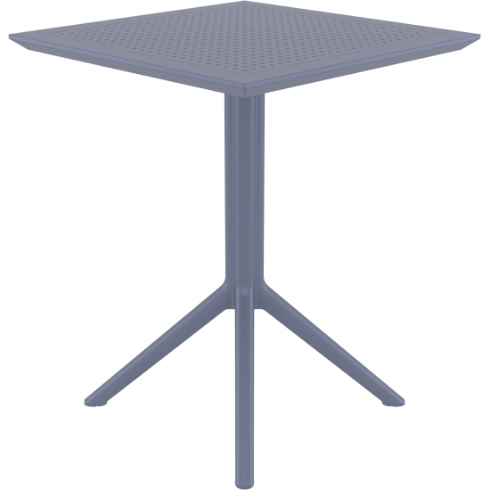 Стол садовый Siesta Sky Folding Table 60 Темно-серый 3