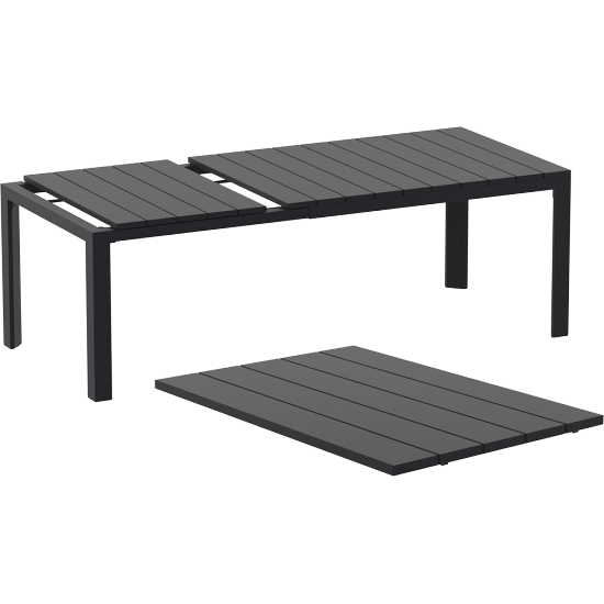 Стол садовый Siesta Atlantic Table 140/210 Черный 1