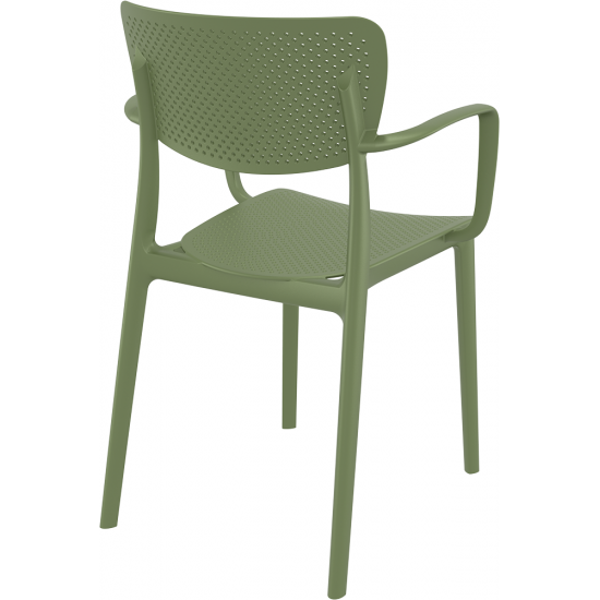 Стул садовый Siesta Loft Оливковый 4