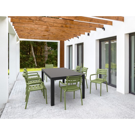 Стол садовый Siesta Atlantic Table 140/210 Белый 10