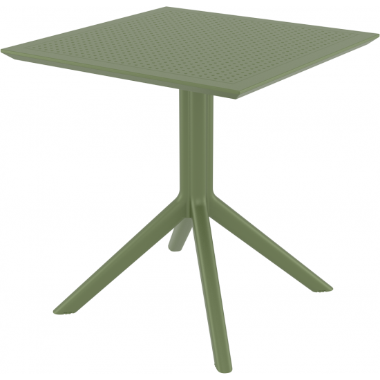 Стіл садовий Siesta Sky Table 70 Оливковий 2