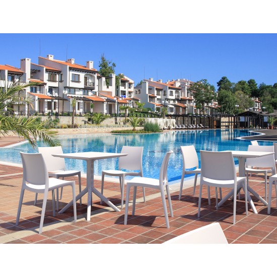 Стол садовый Siesta Sky Table 70 Белый 7