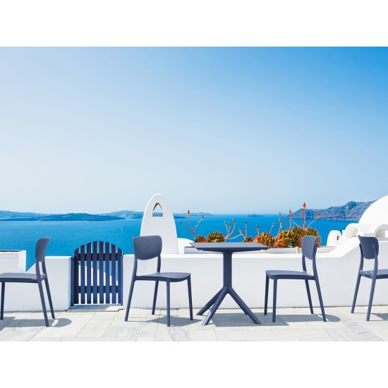 Стол садовый Siesta Sky Table 70 Темно-серый 7