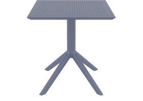 Стол садовый Siesta Sky Table 70 Темно-серый