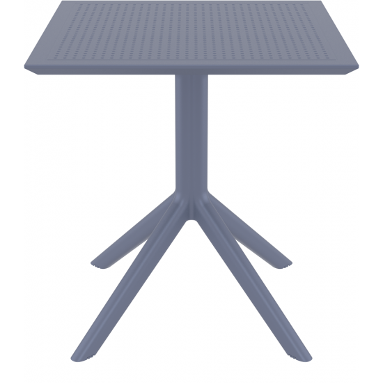 Стол садовый Siesta Sky Table 70 Темно-серый 1