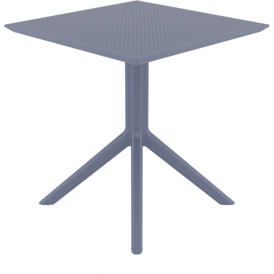 Стол садовый Siesta Sky Table 70 Темно-серый 3