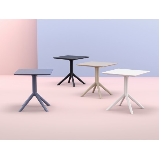 Стол садовый Siesta Sky Table 70 Бежевый 5