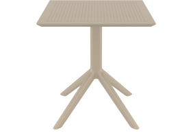 Стол садовый Siesta Sky Table 70 Бежевый
