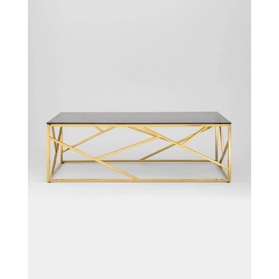Журнальный стол Escada A 120х60 Дымчатый / Золотой ESCADAAZLC 2