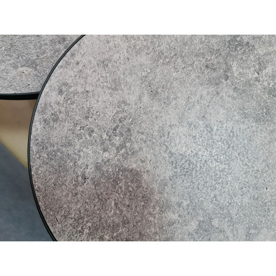 Журнальный столик Demeter Серый / Черный DEMETERSZC 3