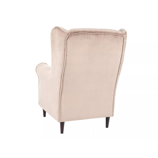 Кресло BARON VELVET темный беж/венге BL.40 BARONV40 2
