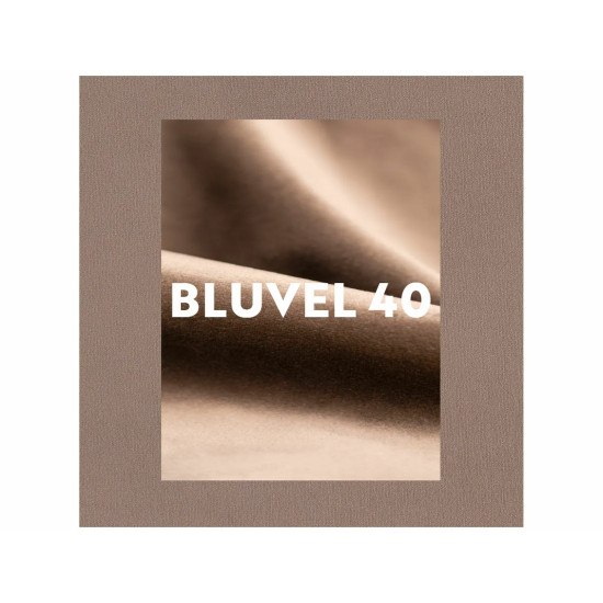 Кресло BARON VELVET темный беж/венге BL.40 BARONV40 4