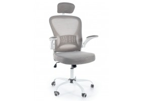 Кресло офисное поворотное Q-639 серое OBRQ639SZ