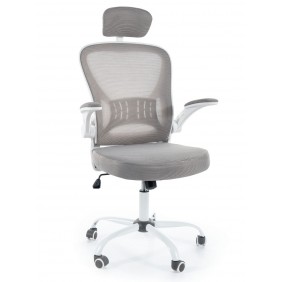 Кресло офисное поворотное Q-639 серое OBRQ639SZ