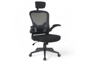 Комп'ютерне крісло поворотне Q-060 Чорний OBRQ060C