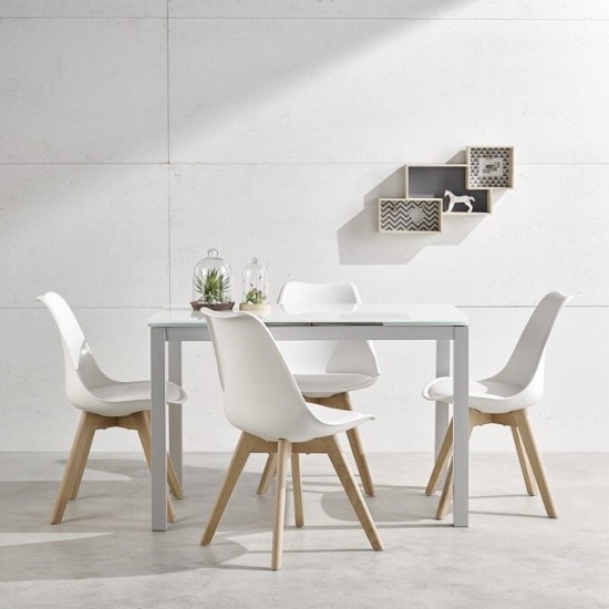 Кресло KRIS Бук / Белый KRISBUBS 16