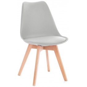Кресло KRIS Дуб / Светло-серый KRISDJSZS