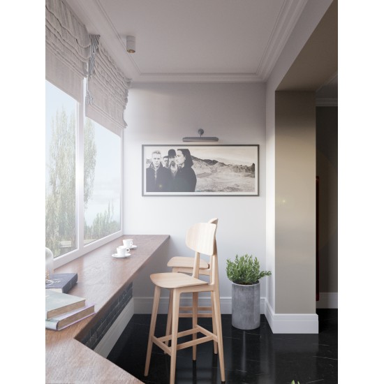 Барное кресло LULA Bar Натуральный каркас 9