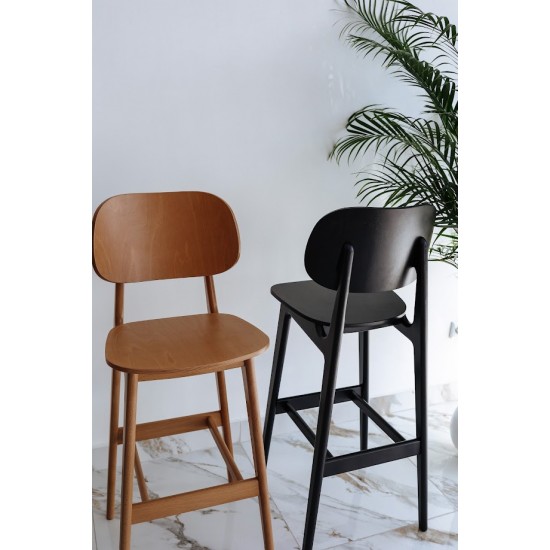 Барное кресло LULA Bar Натуральный каркас 15