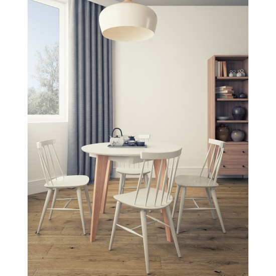 Стілець обідній GRACE Білий 26