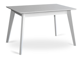 Стол обеденный раскладной MILANO 80x120(160) Белый