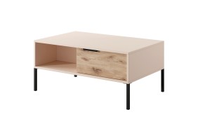 Стол журнальный Рейв / Rave 97 Бежевый/викинг 97x68x45 см.