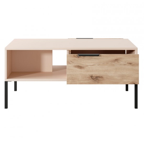 Стол журнальный Рейв / Rave 97 Бежевый/викинг 97x68x45 см. 3
