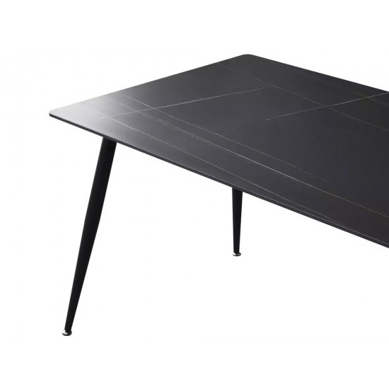 Стол обеденный RION 160*90 черный RIONC160 3