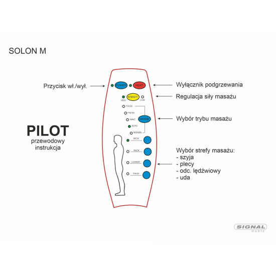 Крісло-реклайнер розкладне SOLON M VELVET (функція масажу) цинамон BL.4215 SOLONMVCY 6