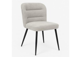 Стул КЛИФ металл сиденье ткань 50x57x82 см Серый