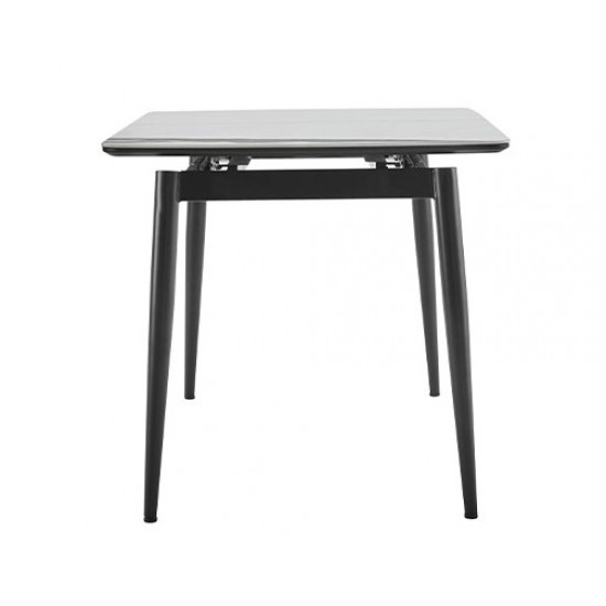 Стіл Лейк обідній розкладний 1200/1500х800х750 білий глянець 3