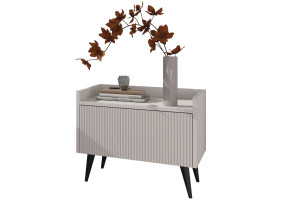 Тумба прикроватная ADEMO REG 8 52х45х41 кашемир / кашемир