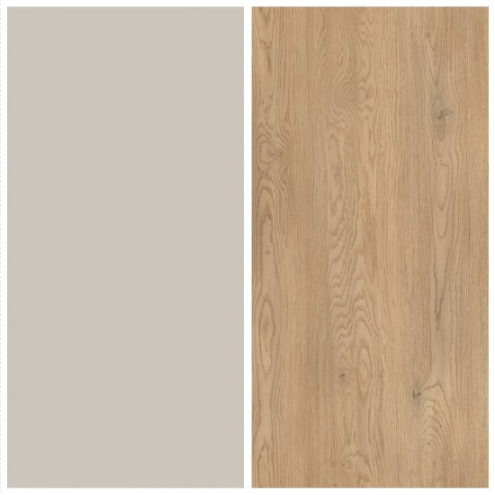 Обеденный стол раскладной CRYSTAL D/K MAX 160(190-220)х90 дуб кремона торро/кашемир 6